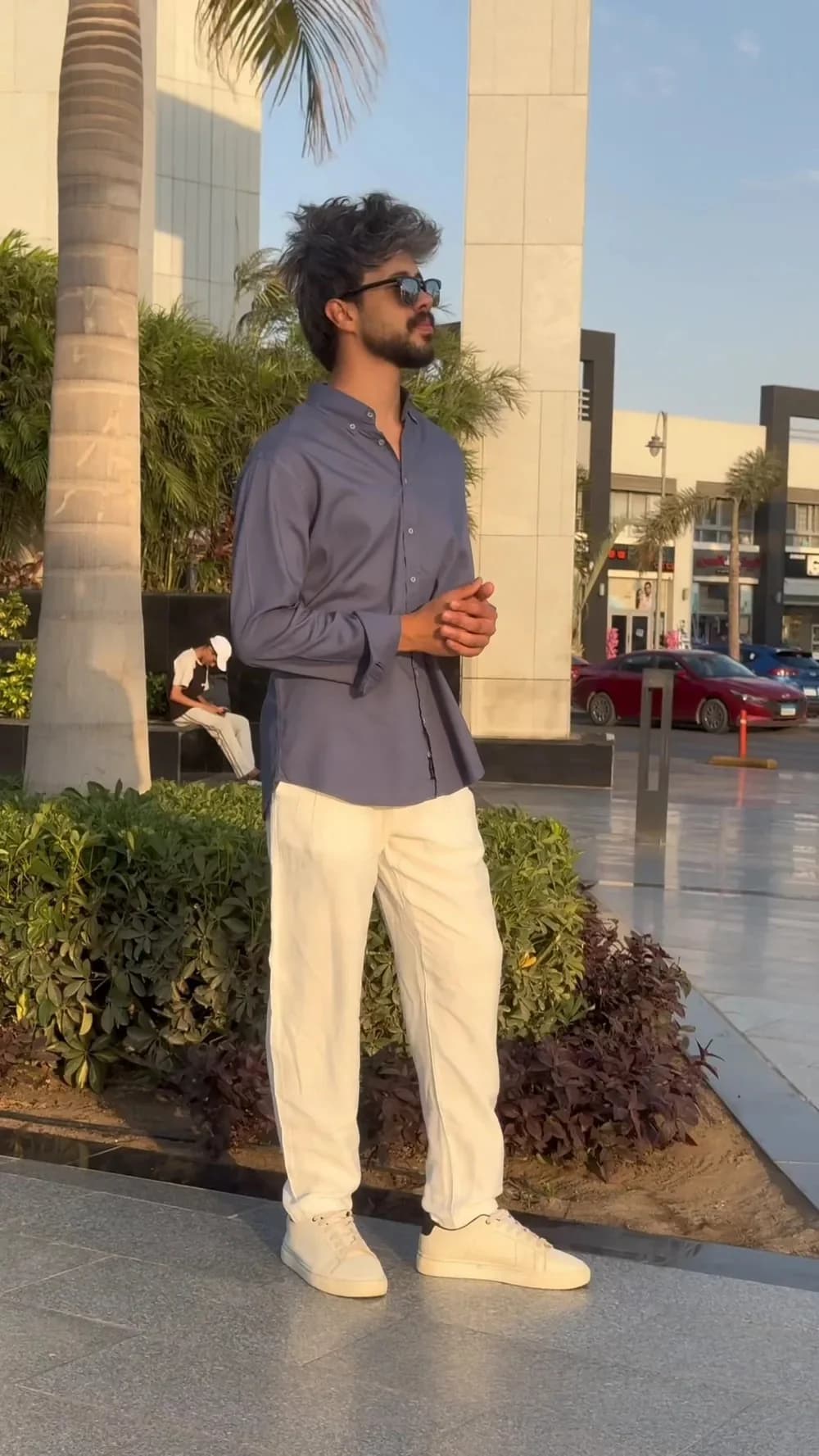 بنطلون كتان فرنساوي